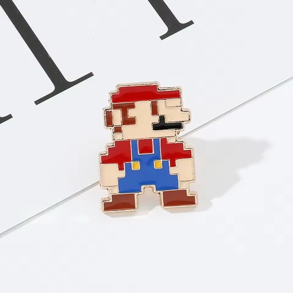 Nintendo Jewelry - Original Mario Bros Pin